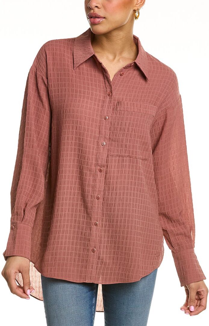 Ted Baker Textured Shirt US 0 (XS) female