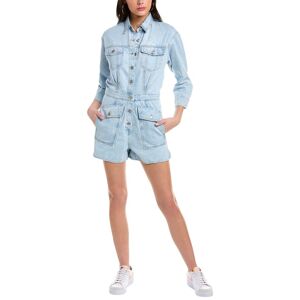 7 For All Mankind Surplus Romper - blue - Size: Large