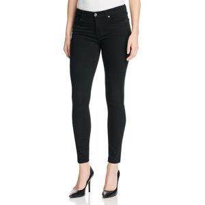 7 For All Mankind b(air) Womens Skinny Low Rise Ankle Jeans - black - Size: 23" Waist
