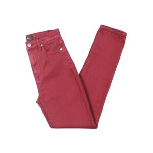 7 For All Mankind Womens Denim Supper Skinny Ankle Jeans - red - Size: 25" Waist