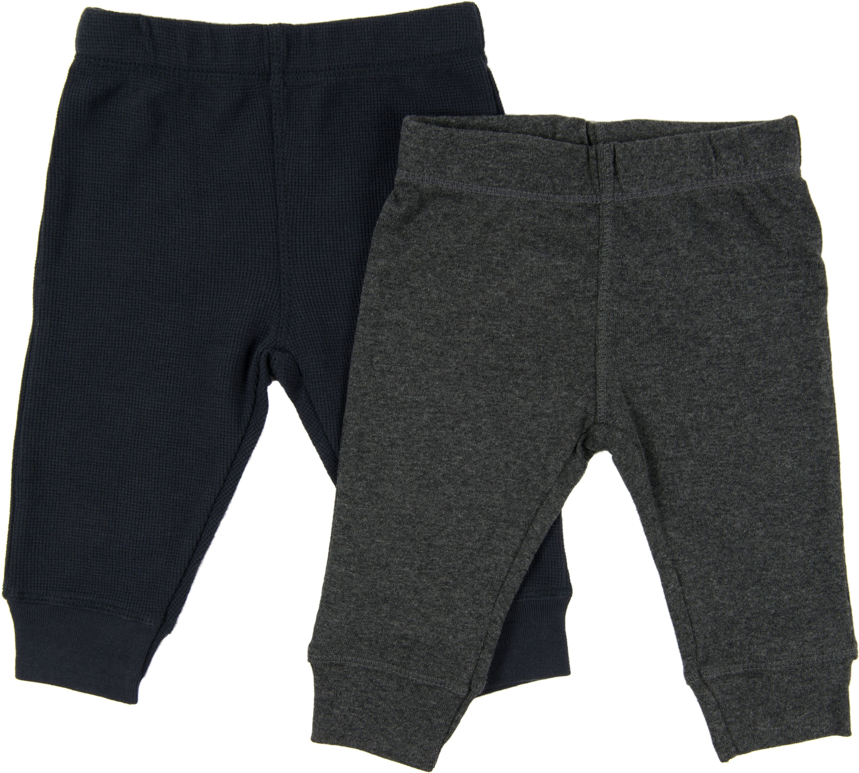 Leveret Baby Navy Crawling Pant and Colored Legging 6-9 Months