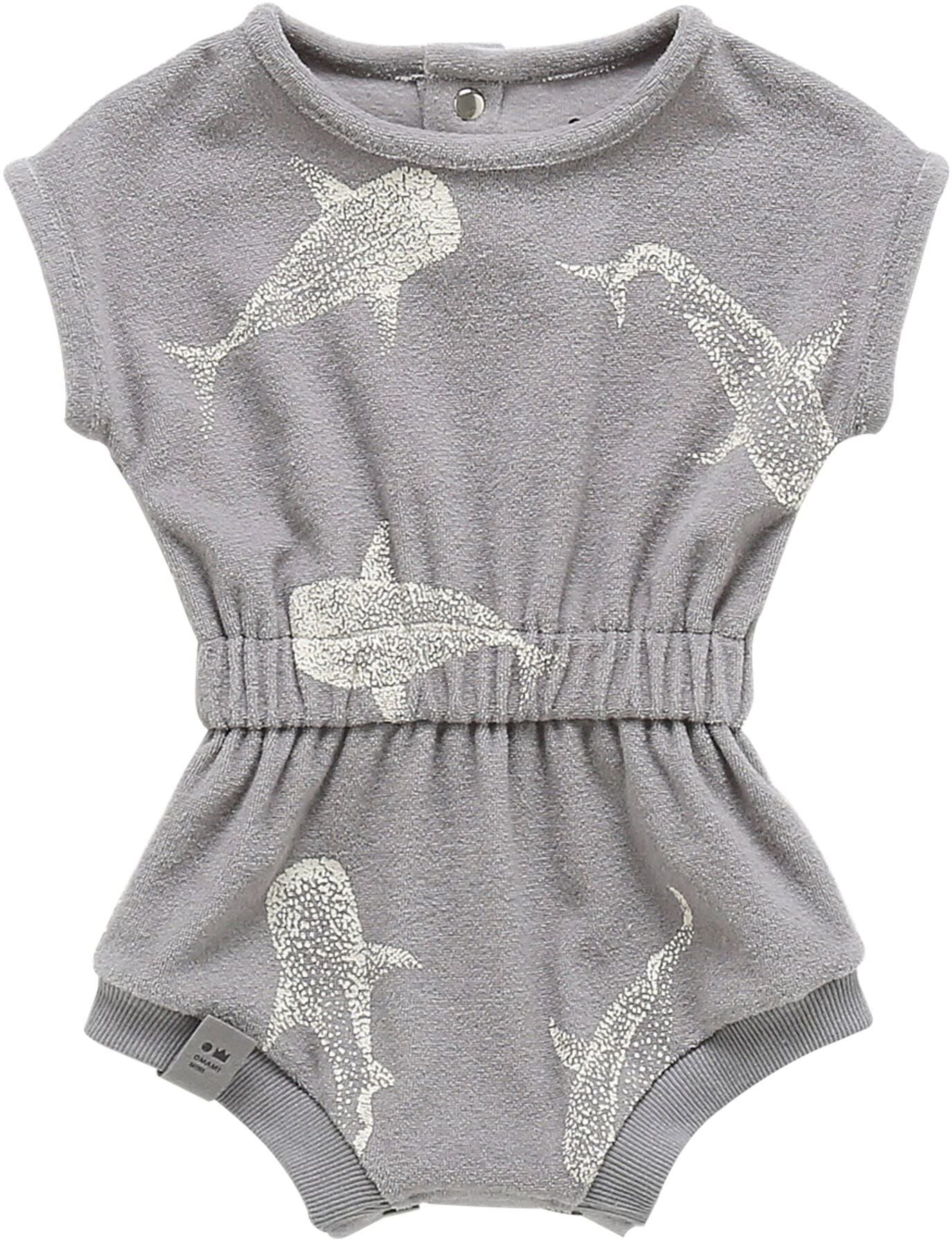 Omamimini Baby Terry Romper 6-9 Months