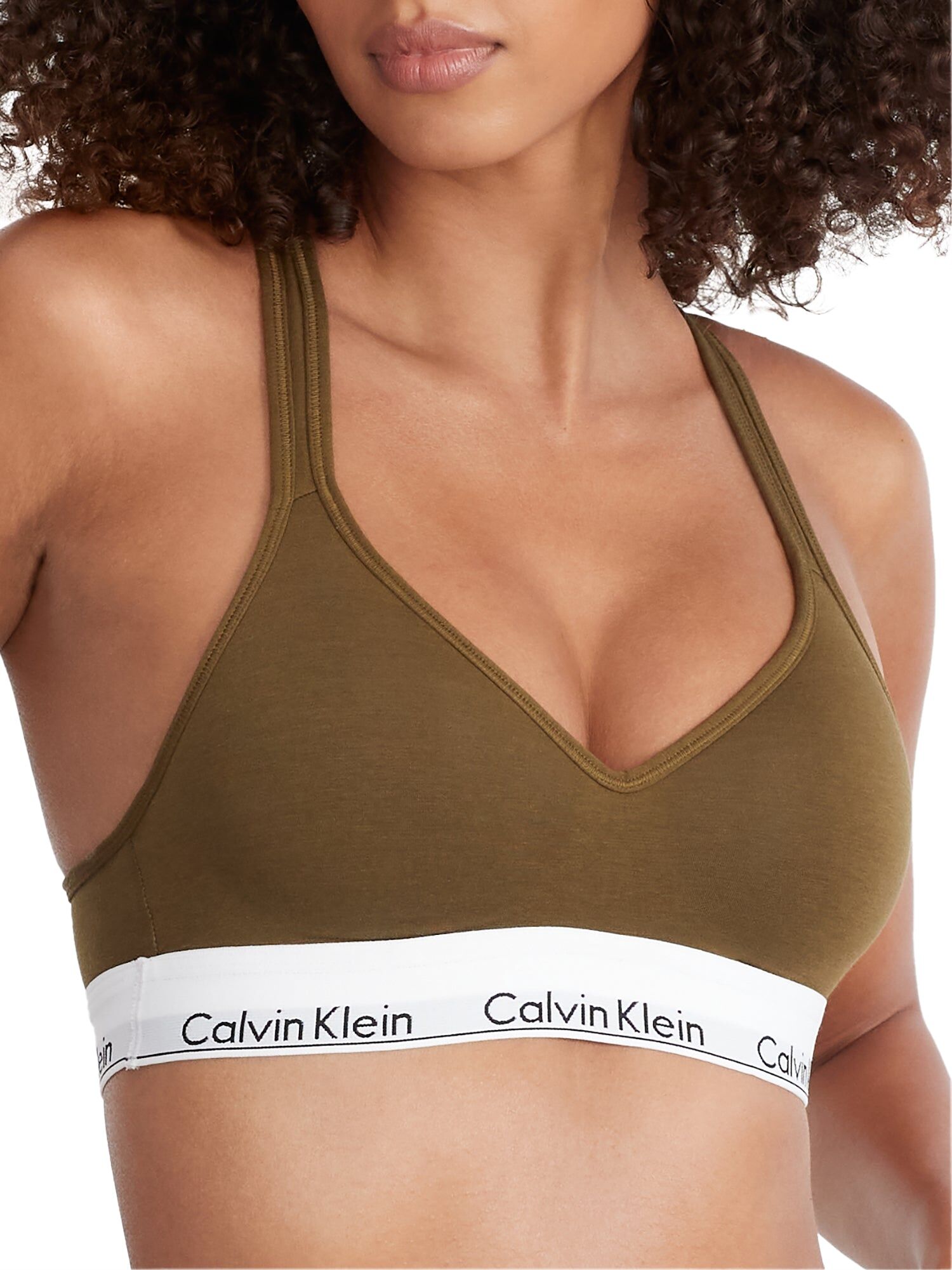 Calvin Klein Women's Modern Cotton Padded Bralette Medium female
