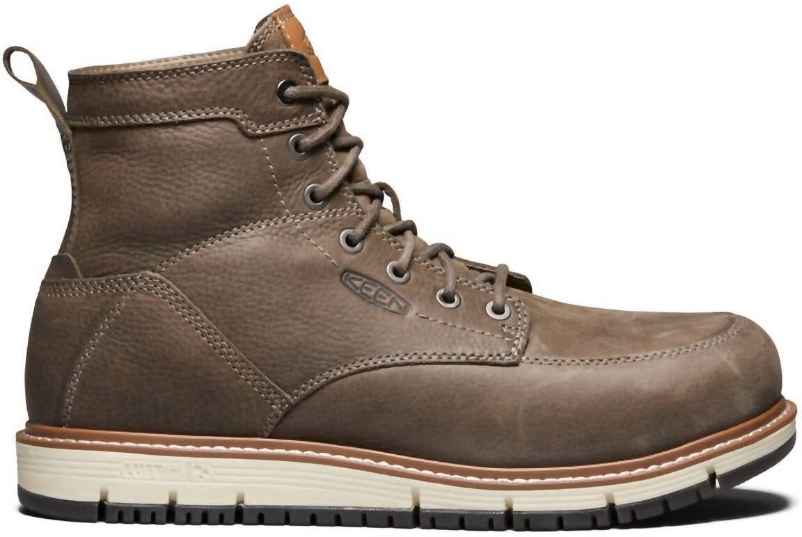 Keen Men's San Jose 6" Boot In Falcon/caramel Cafe US 14 male