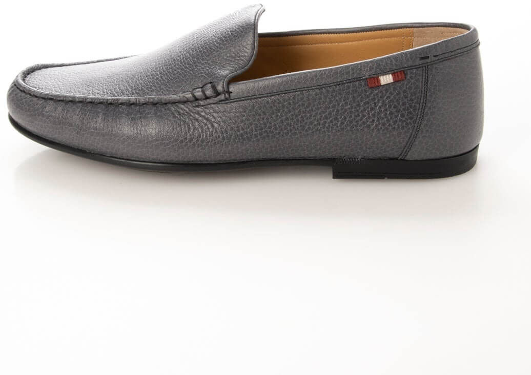 Bally Craxon Men's 6231424 Grey Leather Loafers US 6 male