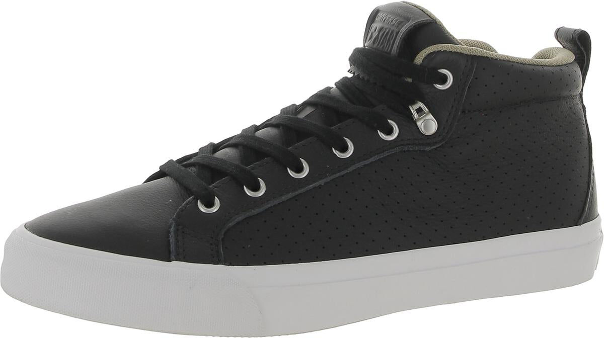 Converse AS Fulton Mid Mens Leather Lace-Up Skate Shoes US 10 male