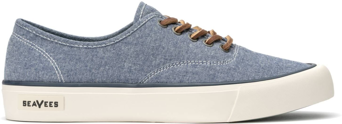 SeaVees Men's Legend Sneaker Chambray Sneaker In Navy Cotton US 8.5 male