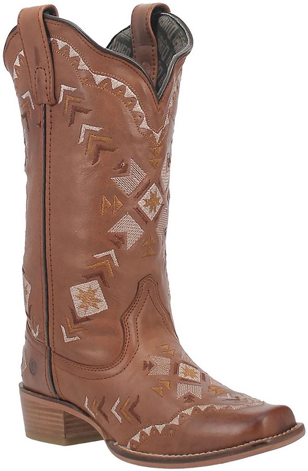 Dingo MESA Mens Leather Pull On Cowboy, Western Boots US 8.5 male