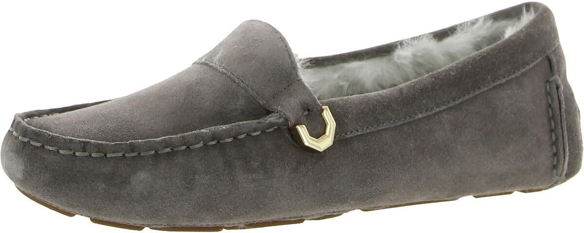 Cole Haan Elise Driver Womens Faux Suede Round Toe Moccasins US 6 female