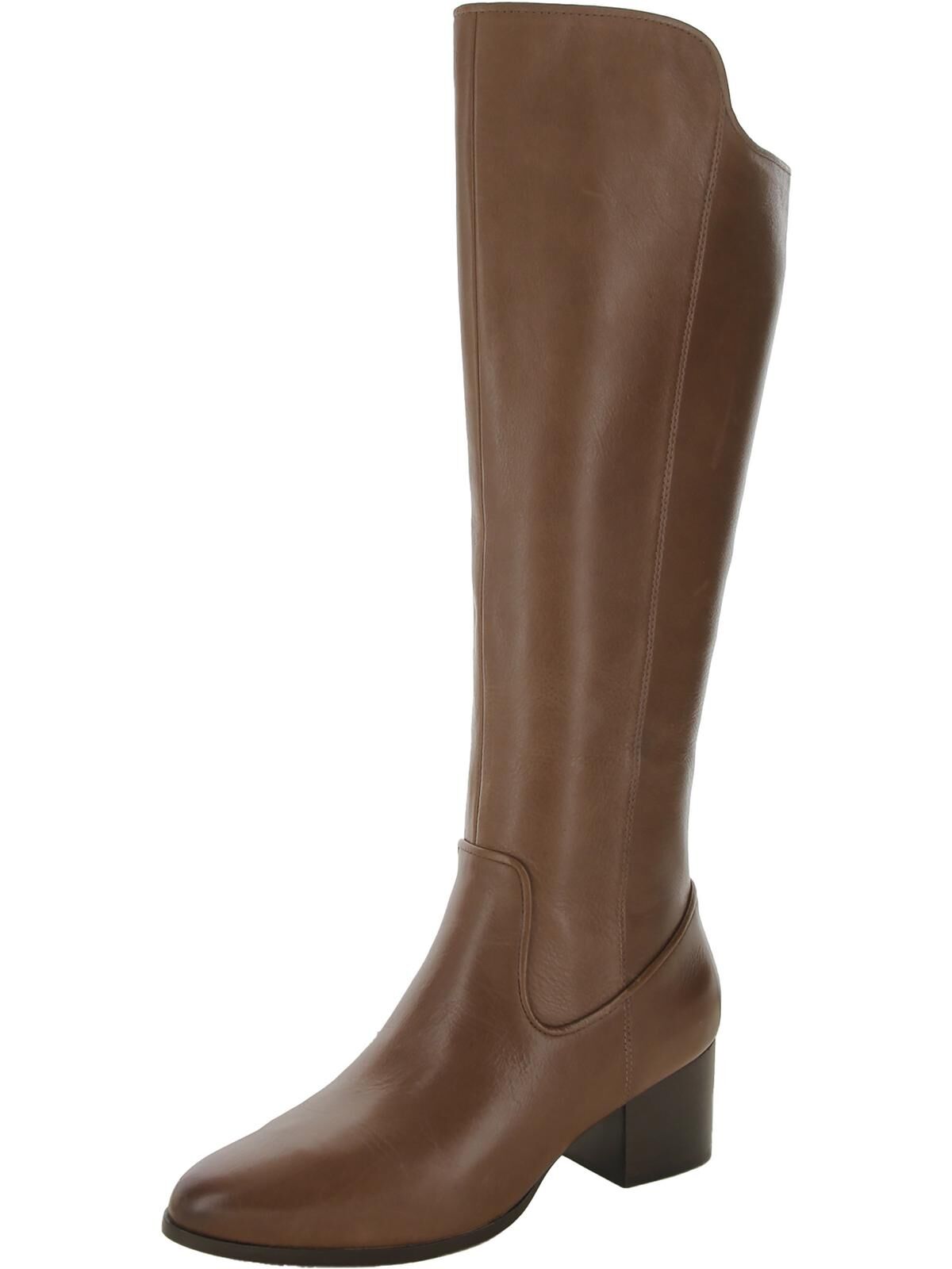 Johnston & Murphy TRISTA Womens Leather Heel Synthetic outsole Thigh-High Boots US 8.5 female
