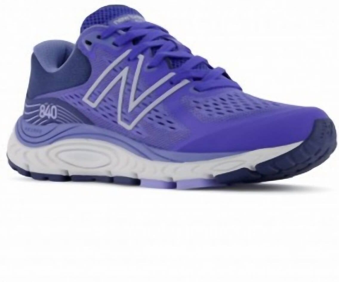 New Balance Women's 840V5 Athletic Shoe Wide Width In Aura/moon Shadow/vibrant Violet US 10 female