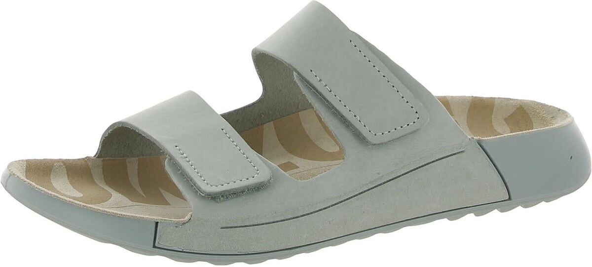 ECCO Womens Open Toe Leather Slide Sandals US 9 female