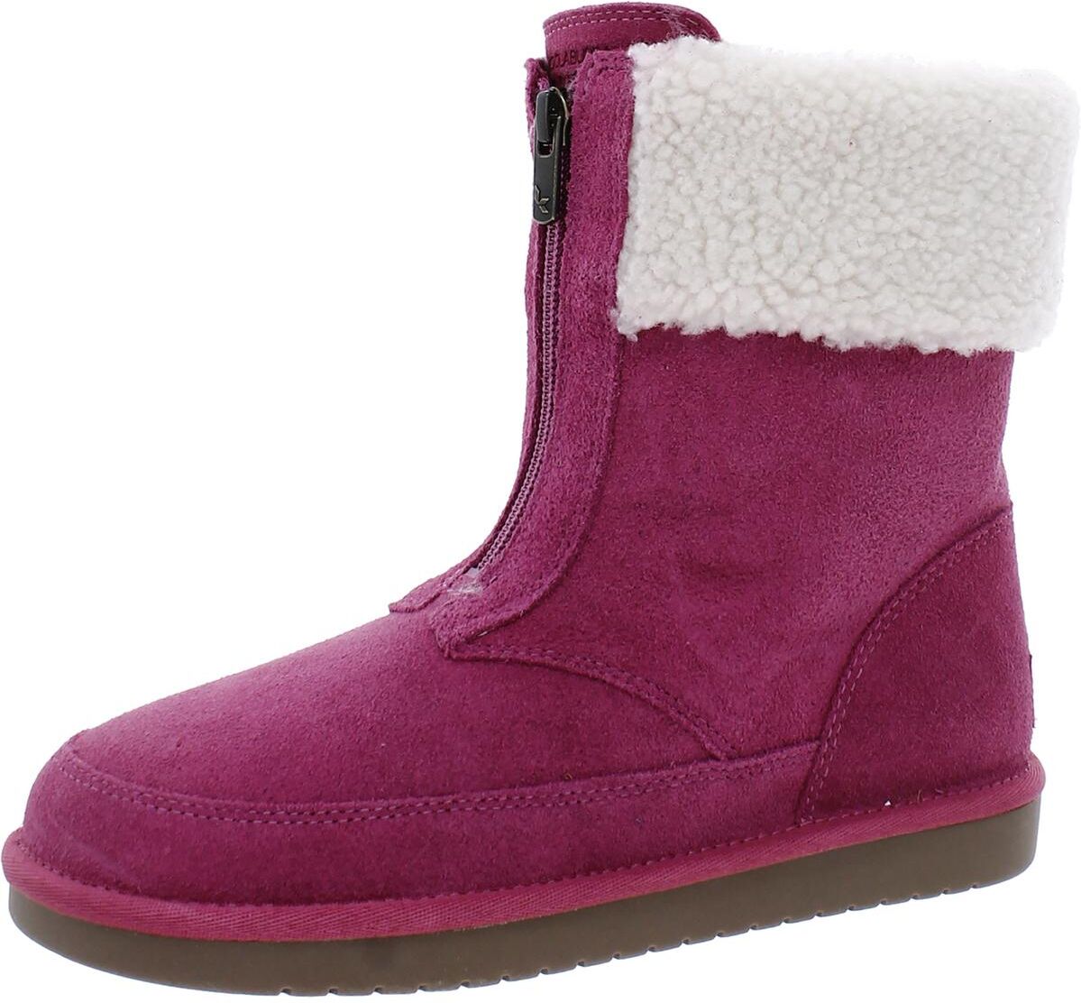 Koolaburra Lytta Womens Suede Round Toe Winter & Snow Boots US 4 female