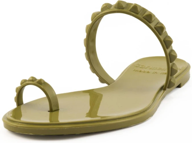 Carmen Sol Maria Flat Sandal US 11 female