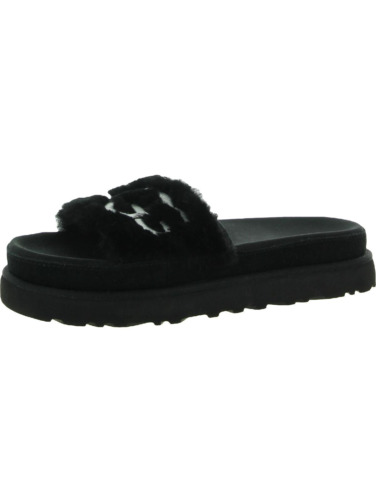 UGG Laton Womens Slip On Slide Sandals US 7 female