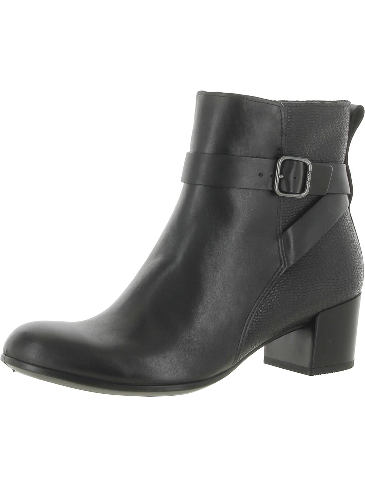 ECCO Womens Leather Textured Ankle Boots EU 39 female