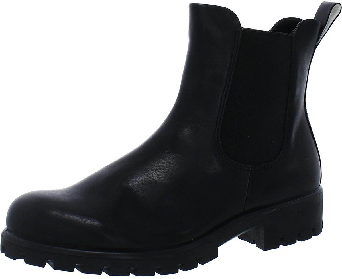 ECCO Modtray Womens Leather Lugged Sole Chelsea Boots EU 40 female