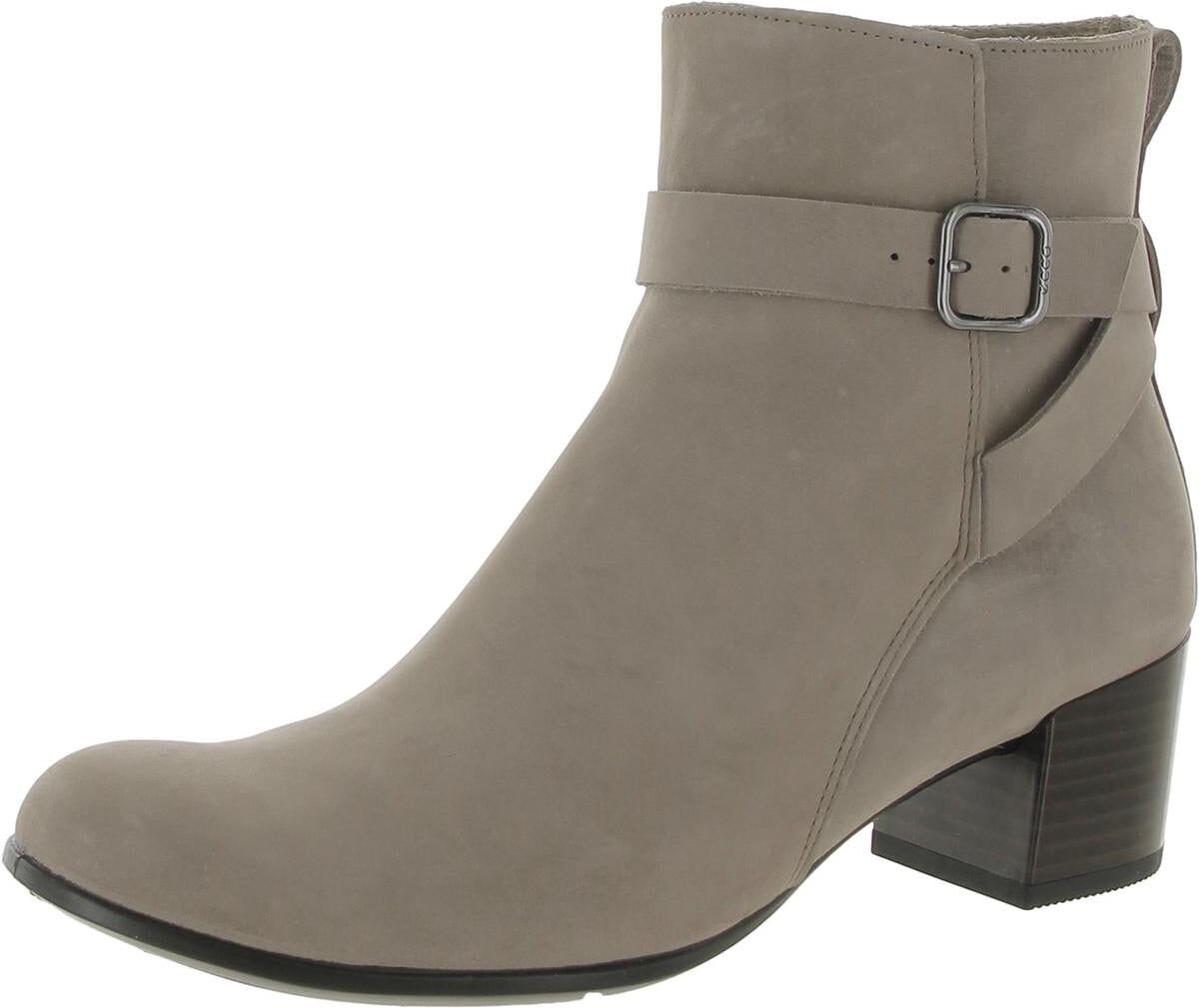 ECCO Womens Leather Textured Ankle Boots EU 42 female