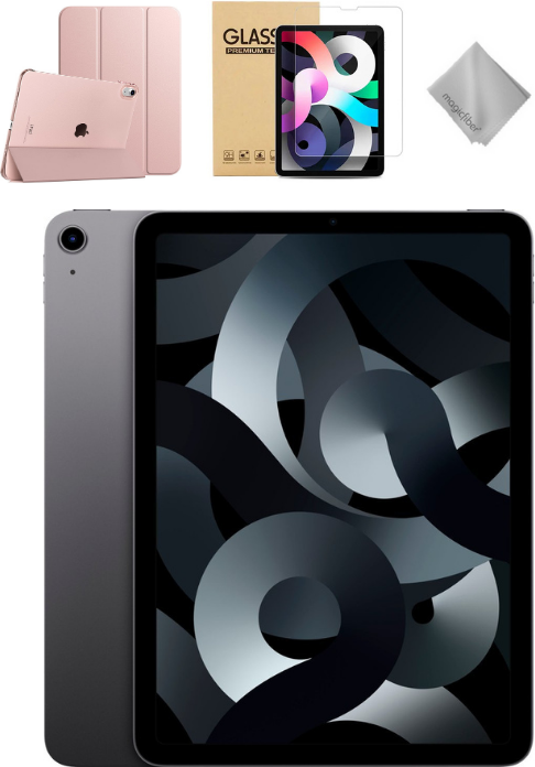 Apple - iPad Air 10.9" (5th generation) with Wi-Fi 256GB and Accessory Kit