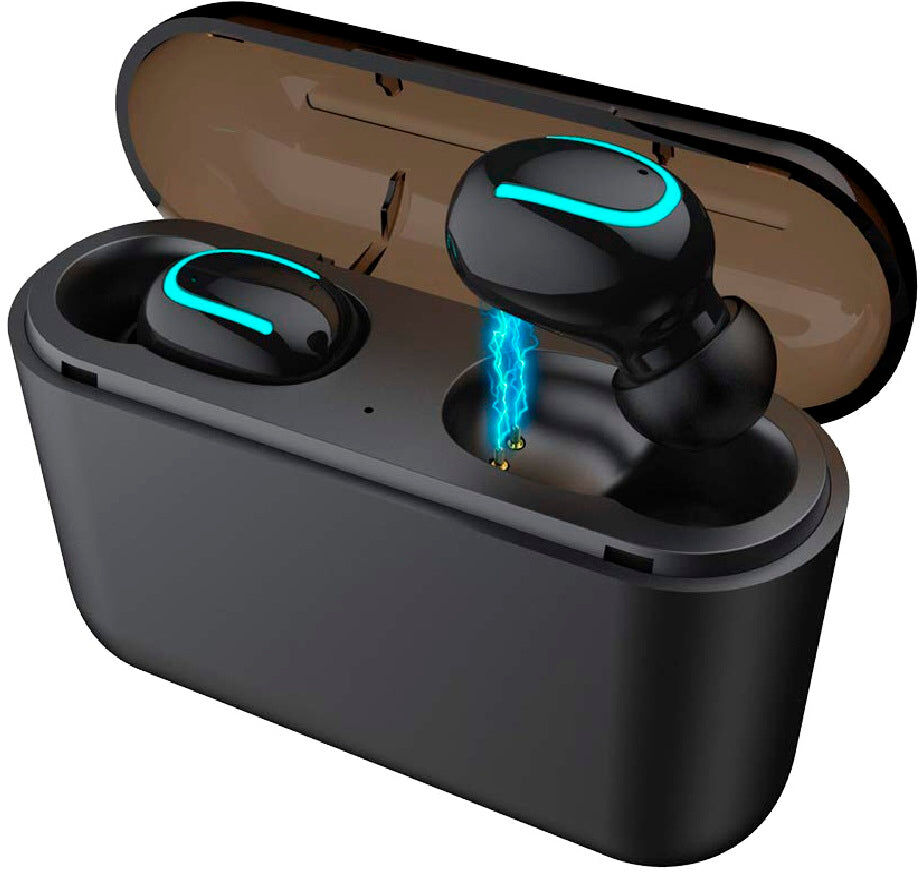 Alpha Mini Earbuds- Bluetooth 5.0,HiFi Stereo, Noise Cancel, 35Hr Playtime