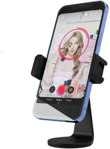 Pivo Smart Mount Adjustable 360° Vertical and Horizontal Smartphone Aluminum Holder Stand