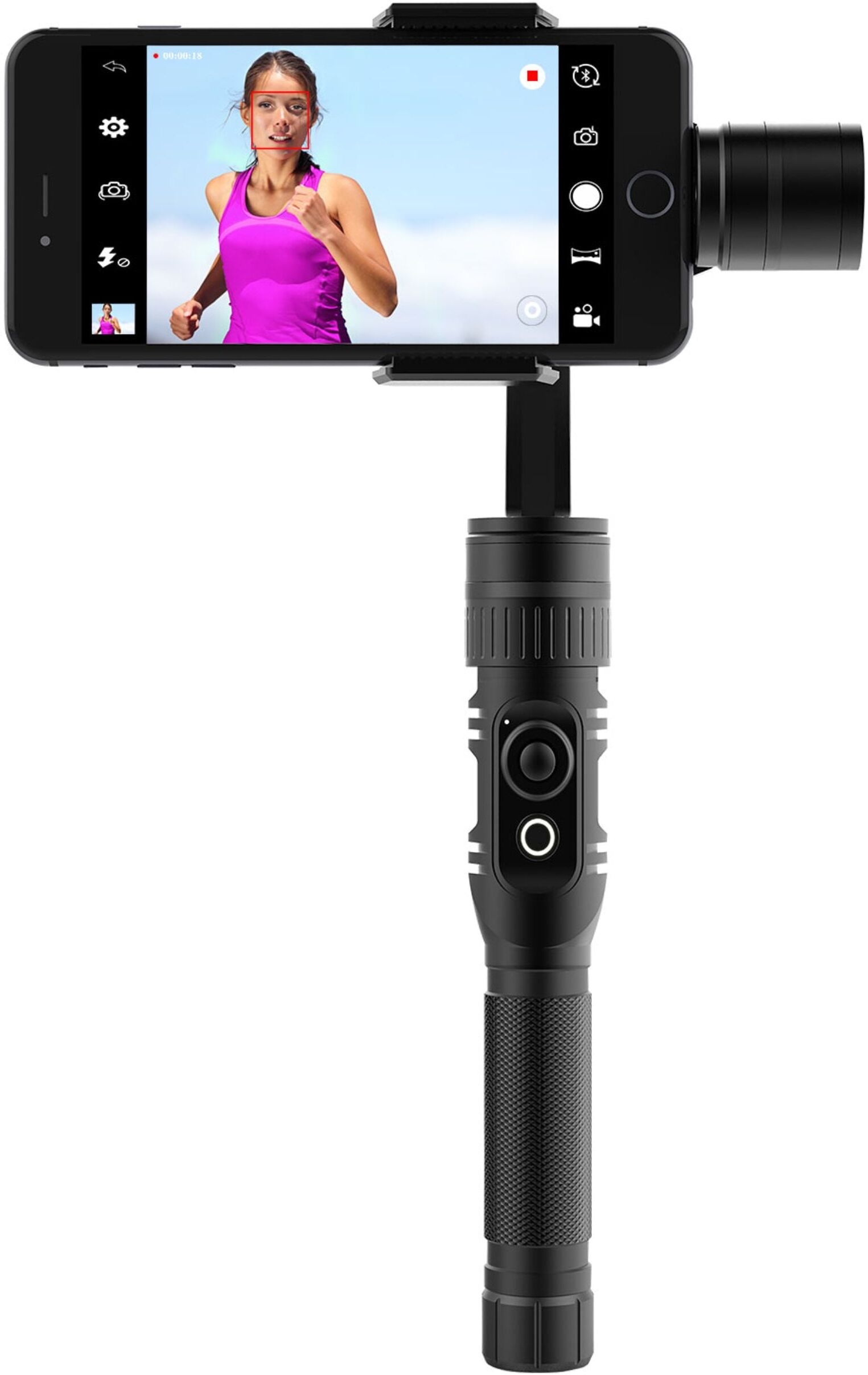 Fresh Fab Finds 3-Axis Handheld Gimbal Stabilizer for Smartphones - Up to 6" Screen Size