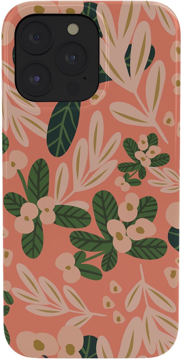 Deny Designs Oris Eddu Poppy Pine Pink iPhone 13 Pro Case