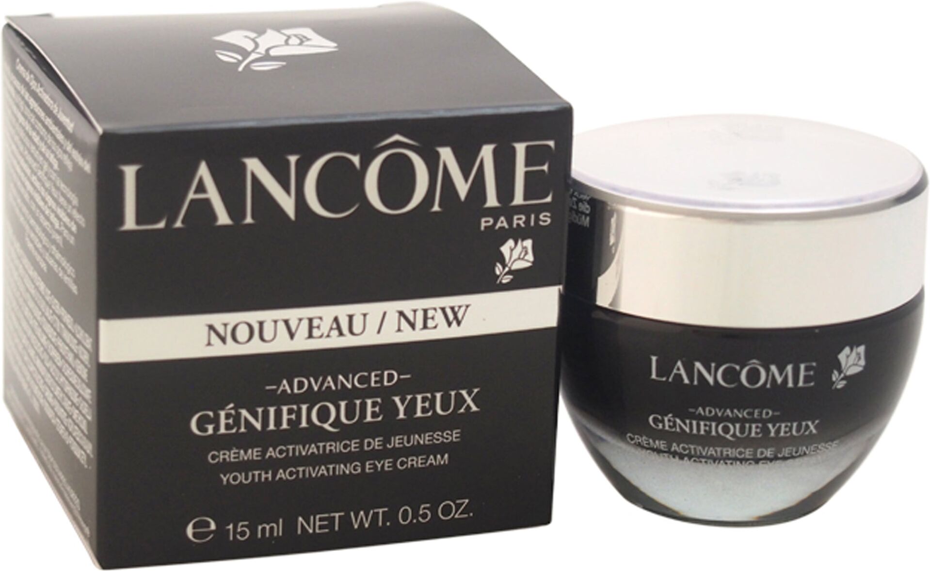 Genifique Yeux Youth Activating Eye Cream by Lancome for Unisex - 0.5 oz Cream Small unisex