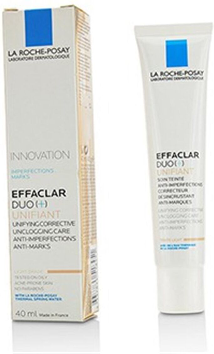 La Roche Posay 215169 1.35 oz Effaclar Duo Plus Unifiant Unifying Corrective Unclogging Care Anti-Imperfections Anti-Marks - Light One Size