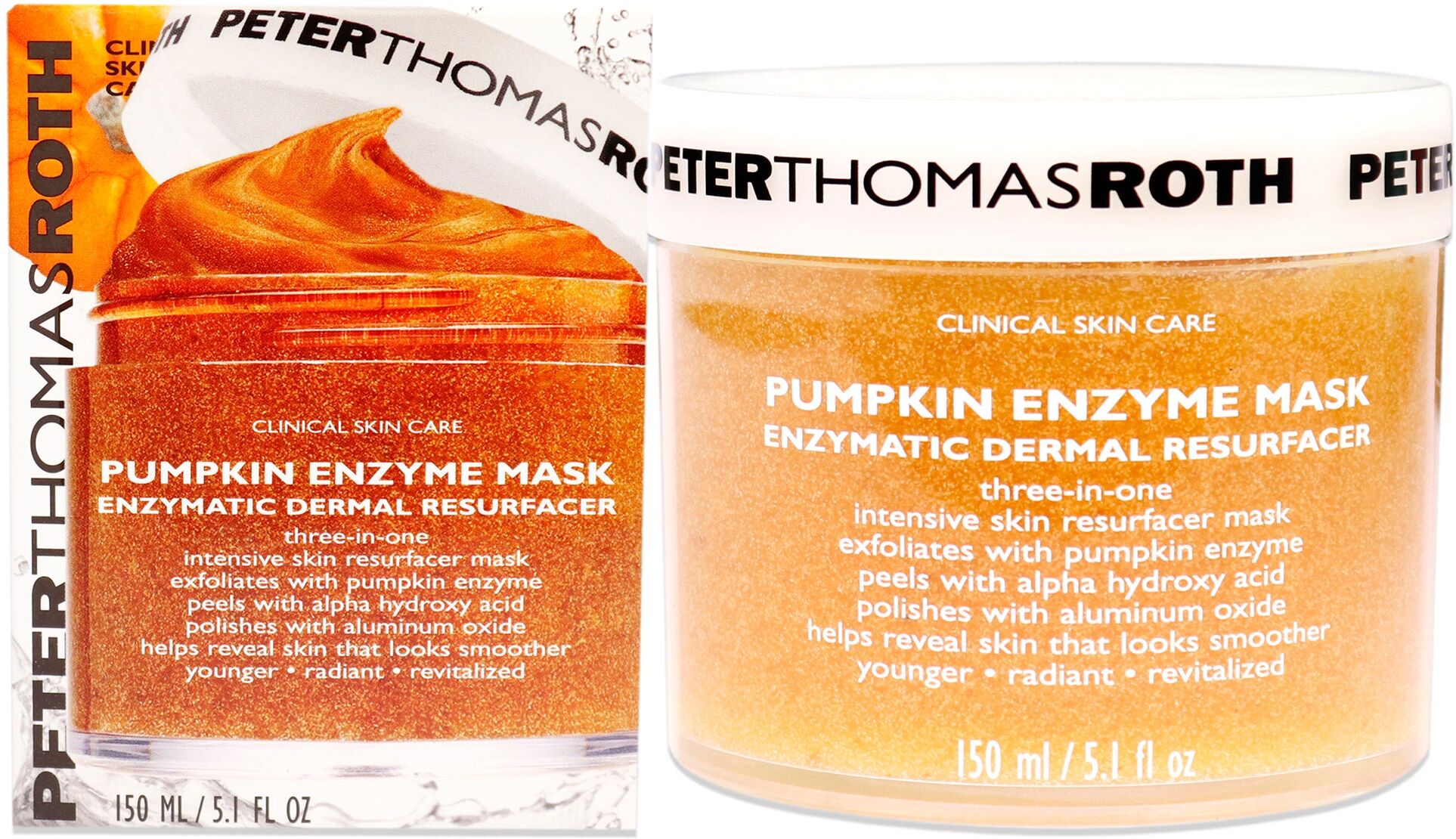 Pumpkin Enzyme Mask by Peter Thomas Roth for Women - 5 oz Mask One Size