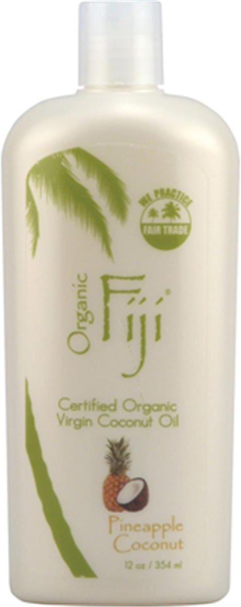 Organic Fiji Virgin Coconut Oil Pineapple - 12 fl oz One Size