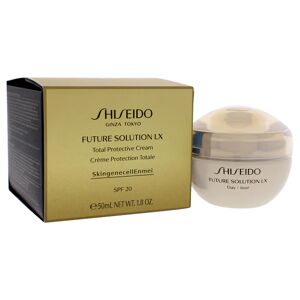 Shiseido Future Solution LX Total Protective Cream SPF 20 by Shiseido for Unisex - 1.8 oz Cream - beige