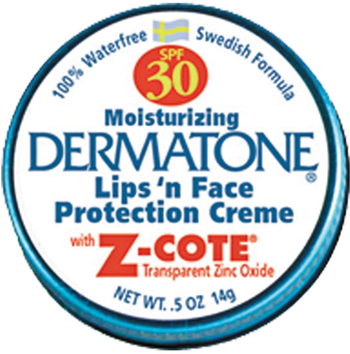 Dermatone 235002207 Z-Cote Mini Tin Spf30 0.5 Oz Lip Balm One Size