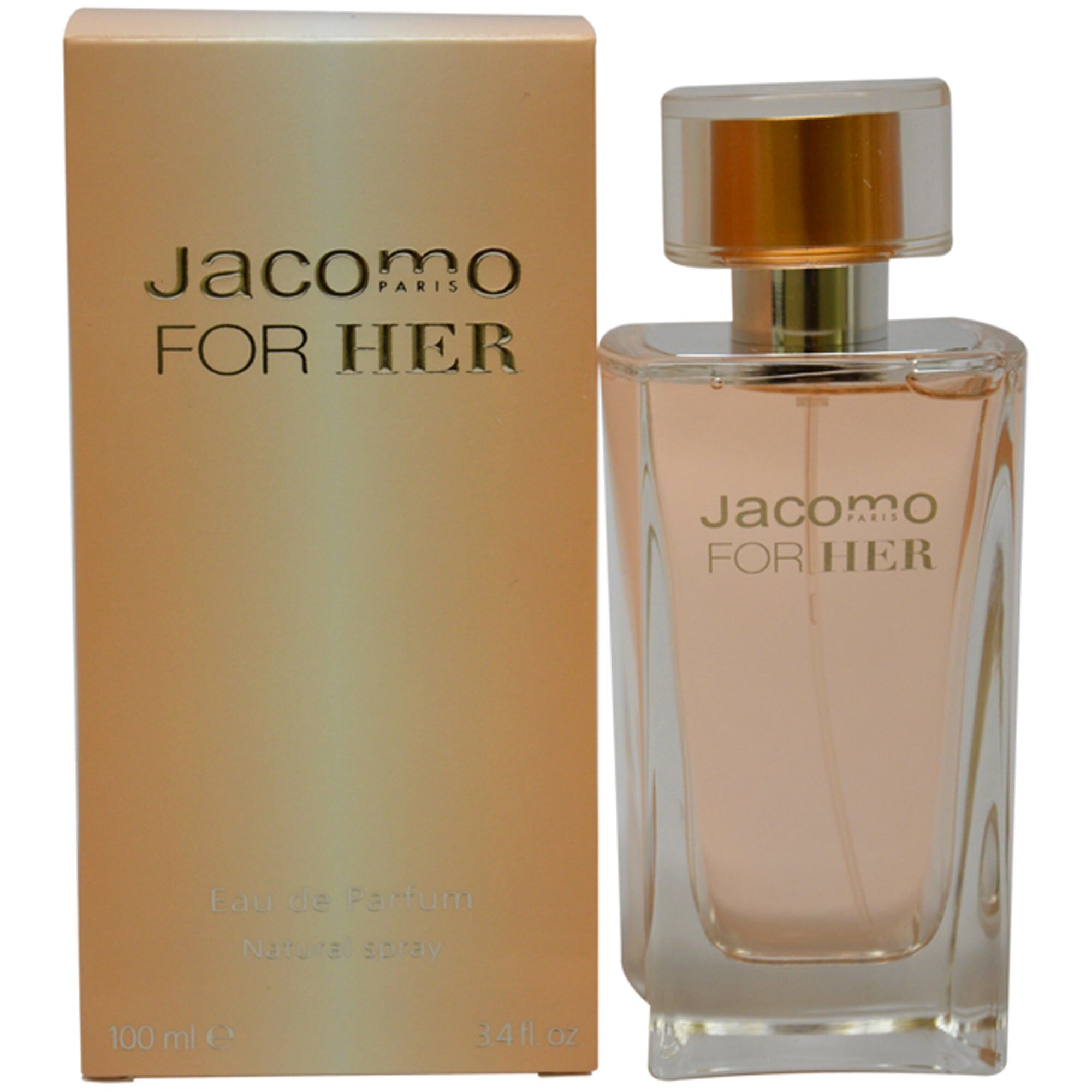 Jacomo Jacomo For Her For Women 3.4 oz EDP Spray 3.4 oz female