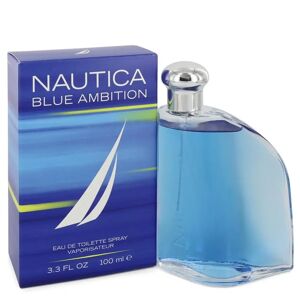 Nautica 550338 Blue Ambition Cologne Eau De Toilette Spray for Men, 3.4 oz - blue - Size: One Size