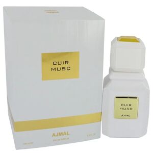 Ajmal 542004 3.4 oz Cuir Musc EDP Spray for Unisex - white - Size: One Size