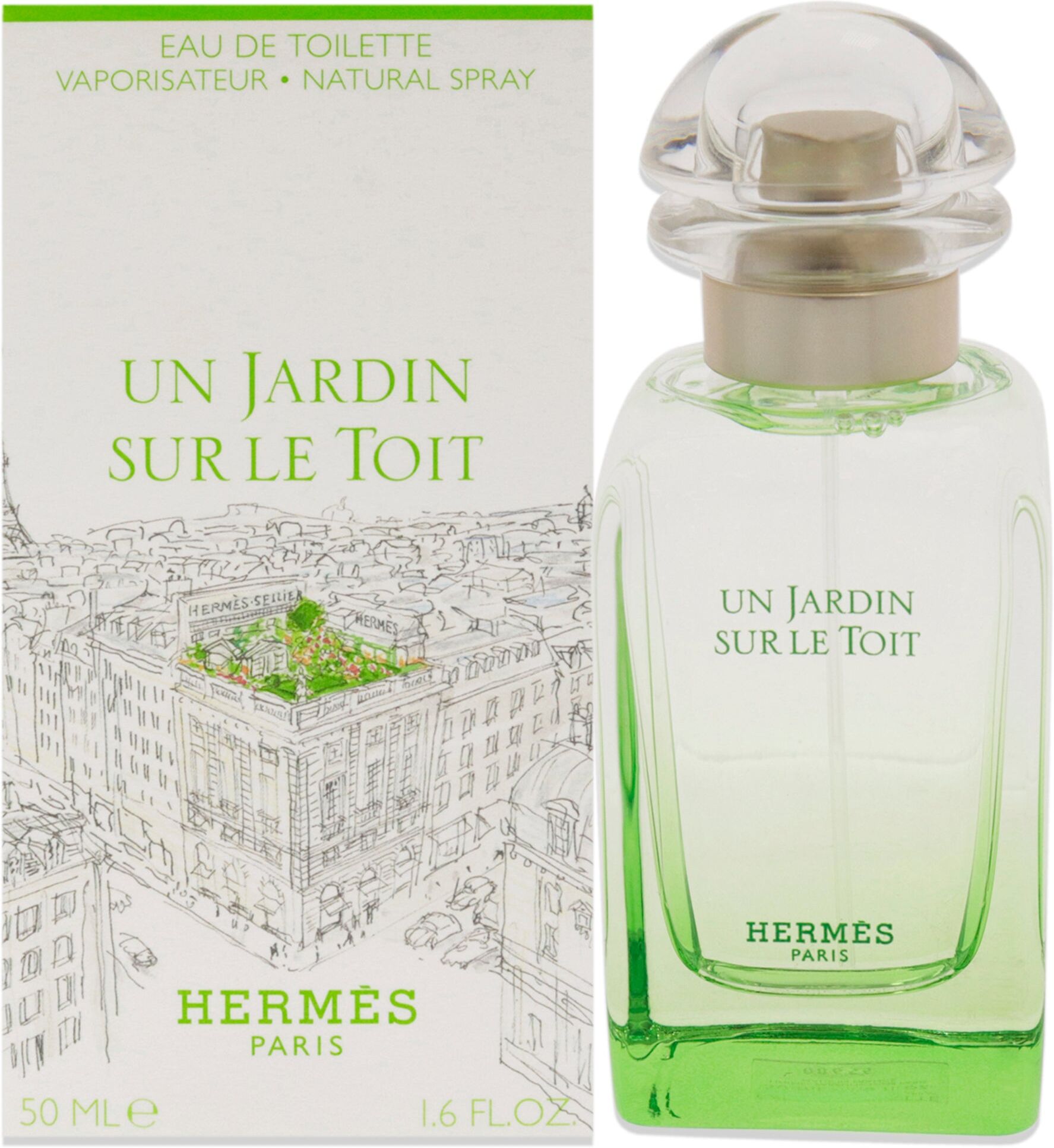 Un Jardin Sur Le Toit by Hermes for Women - 1.6 oz EDT Spray 1.6 oz female