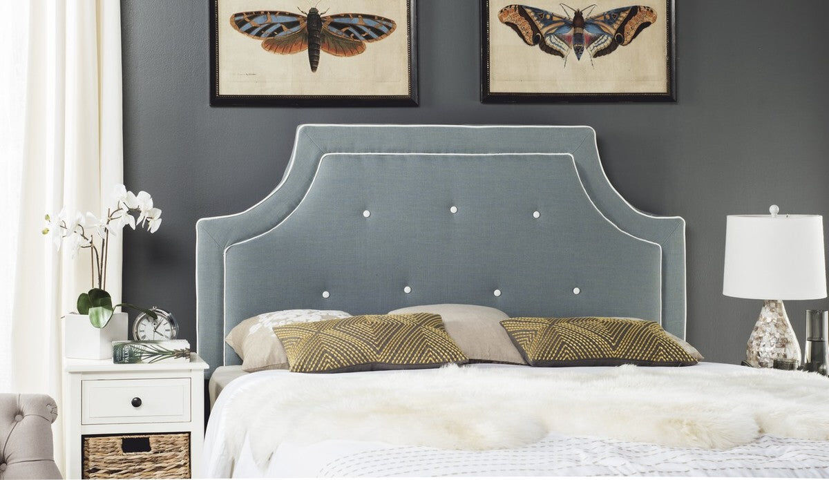 Safavieh Sapphire Tufted Linen Headboard