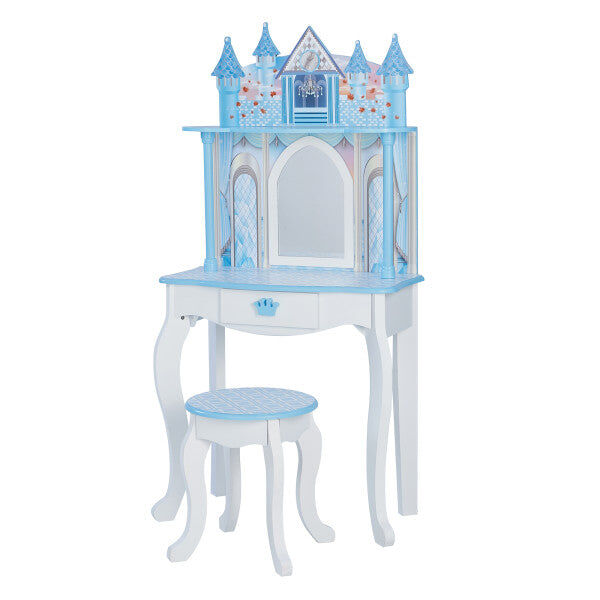 Teamson Kids Dreamland Castle Toy Vanity Set White / Pink TD-12951F