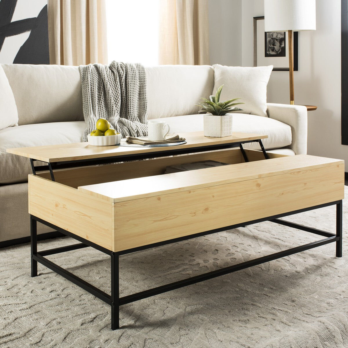 Safavieh Gina Contemporary Lift-Top Coffee Table