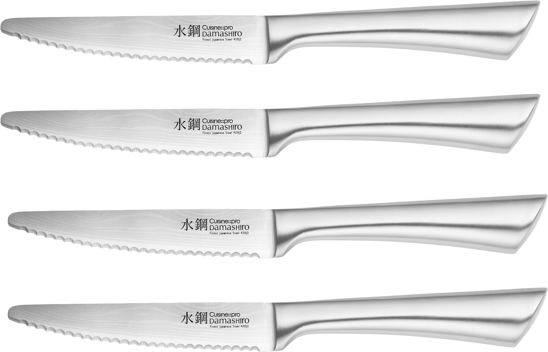 Cuisine::pro® Damashiro 4-1/2" Steak Knife Set Of 4