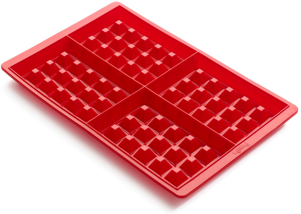 Lekue Belgian Waffle Mold Set Of 2 Silicone Bakeware