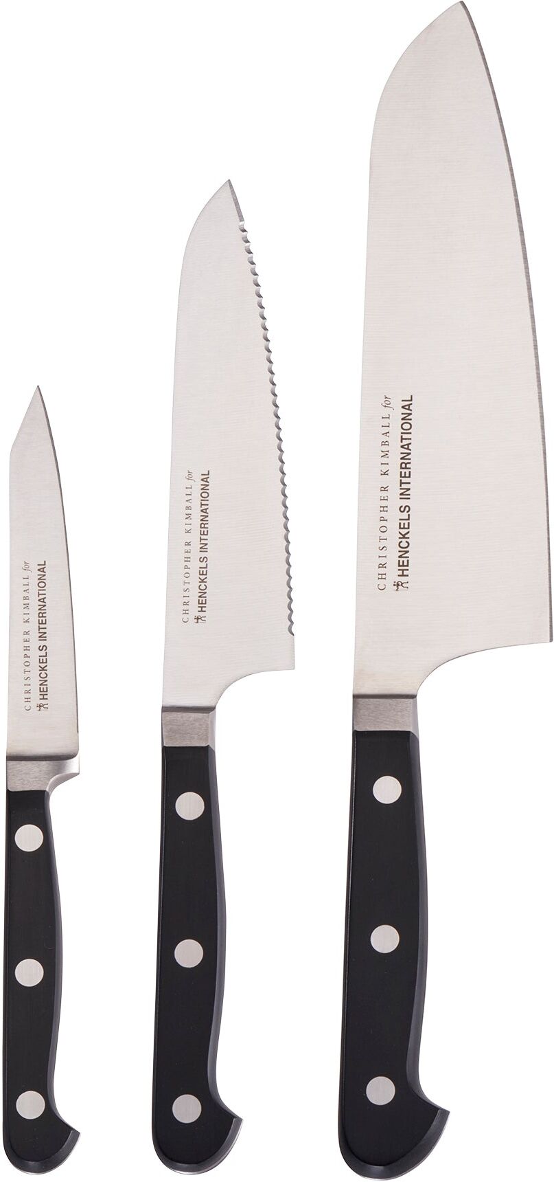 Henckels CLASSIC Christopher Kimball Edition 3-pc Starter Knife Set