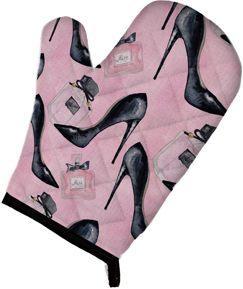 Carolines Treasures BB7507OVMT Fashion Diva Shoes & Perfume Oven Mitt