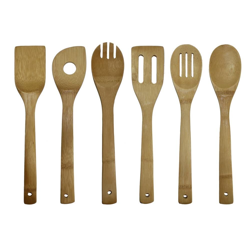 Oceanstar 6 Piece Bamboo Cooking Utensil Set One Size