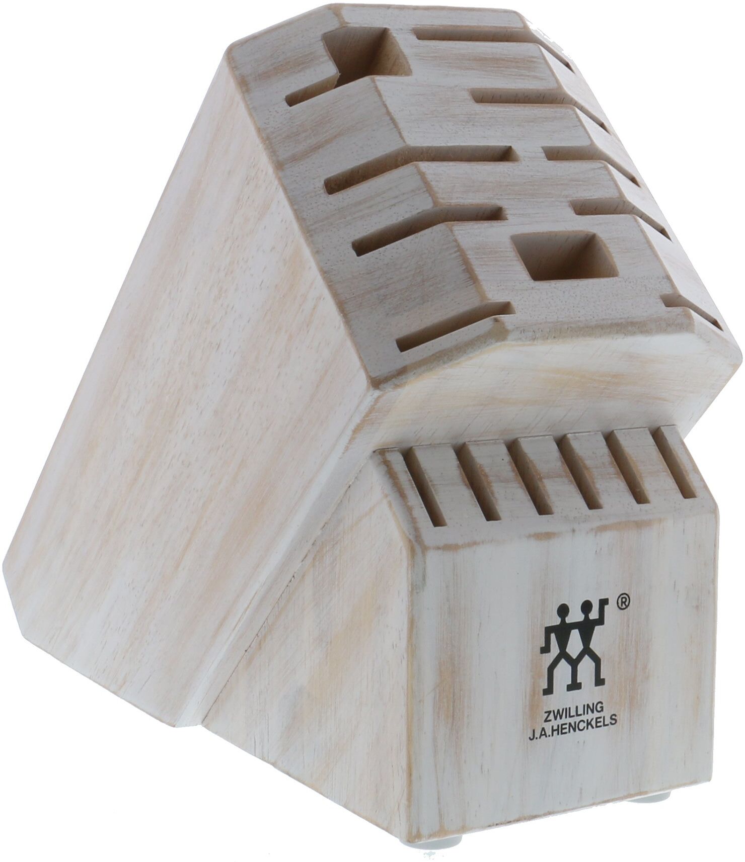 ZWILLING Pro 16-slot Knife Block - Rustic White