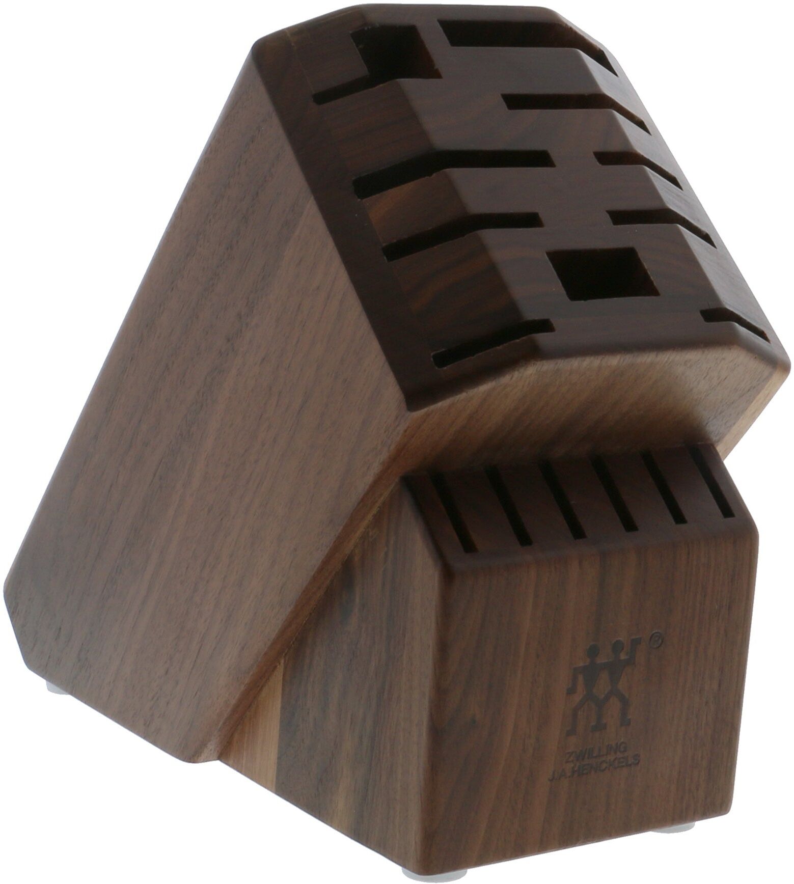 ZWILLING Pro 16-slot Knife Block - Dark Walnut