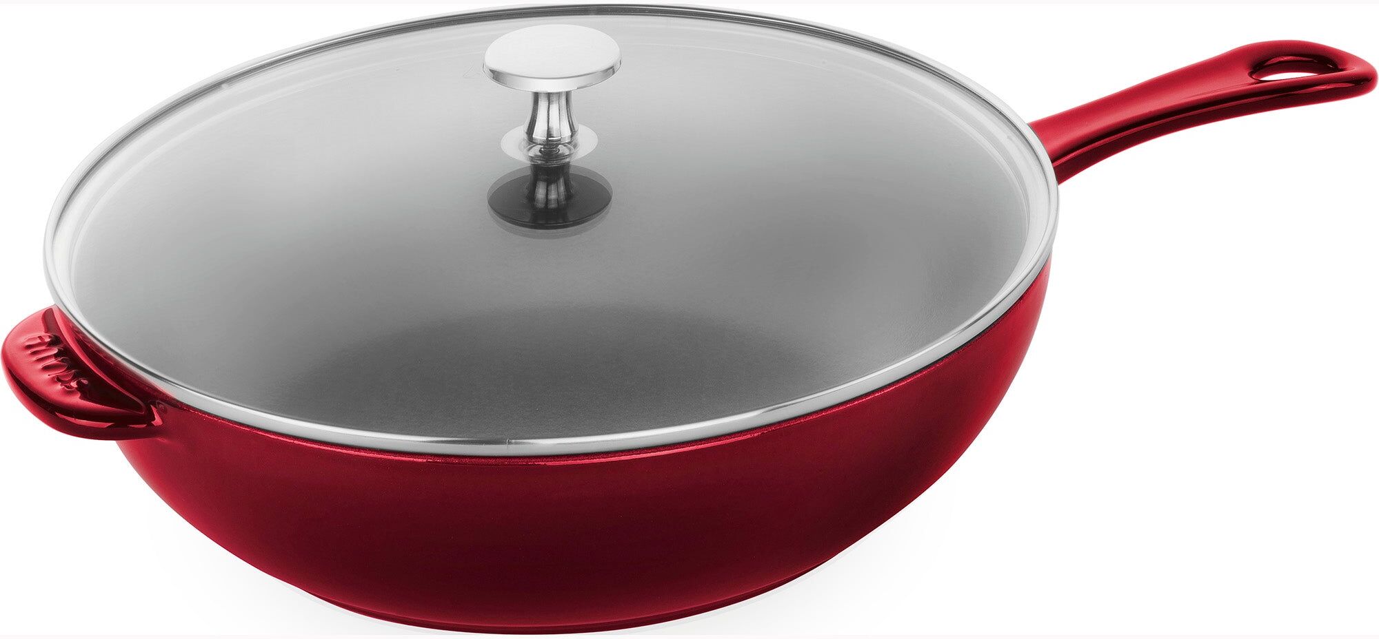 Staub Cast Iron 2.9-qt Daily Pan with Glass Lid