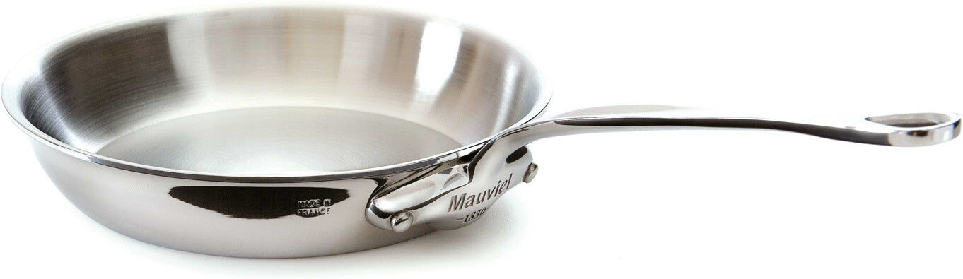 Mauviel M'Cook 11 Inch Stainless Steel Round Frying Pan