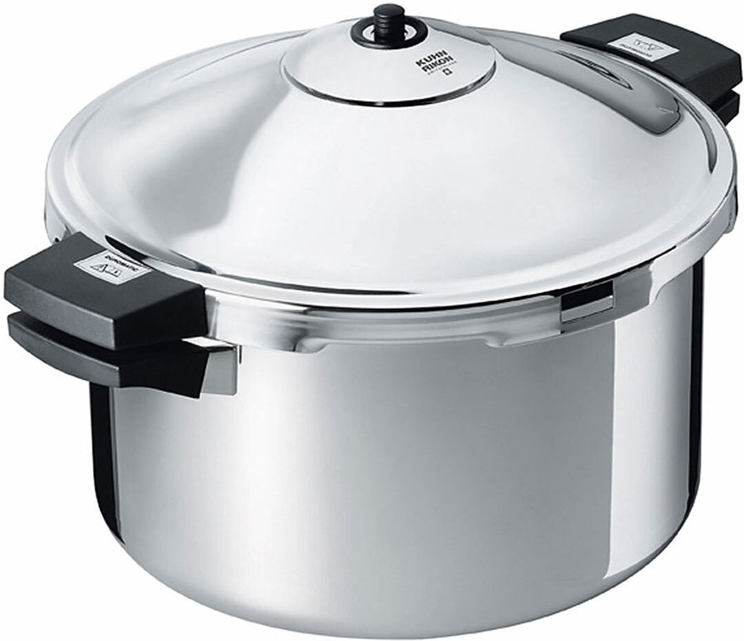 Kuhn Rikon Duromatic Stainless Steel Family Style Stockpot Pressure Cooker, 12 Qt